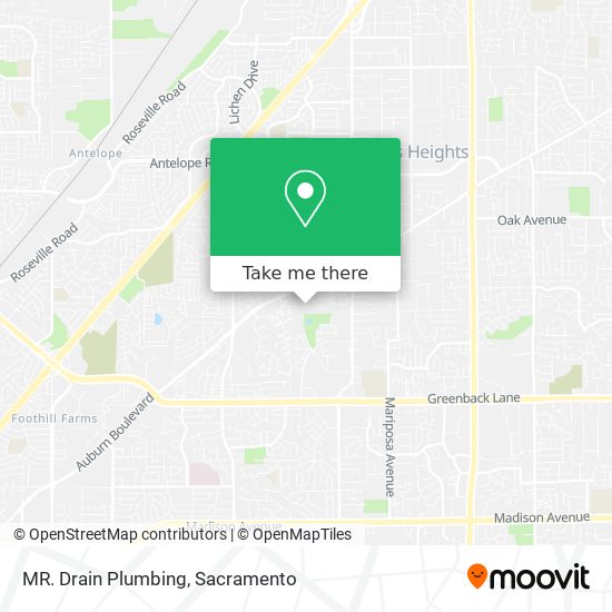 Mapa de MR. Drain Plumbing