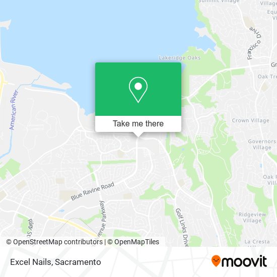 Excel Nails map