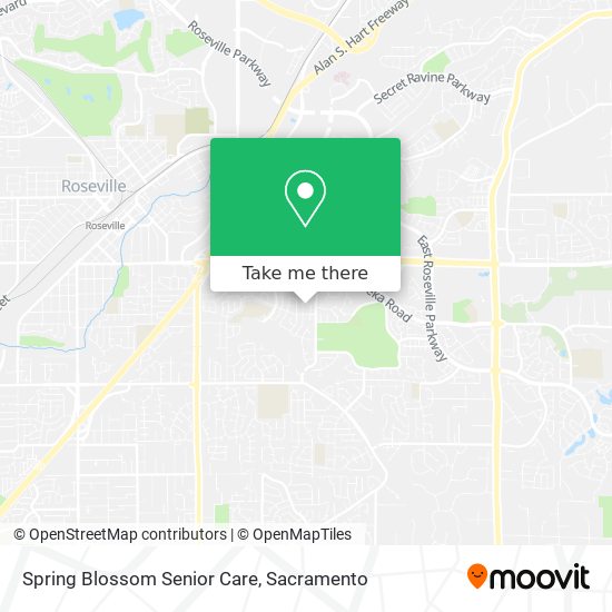 Spring Blossom Senior Care map