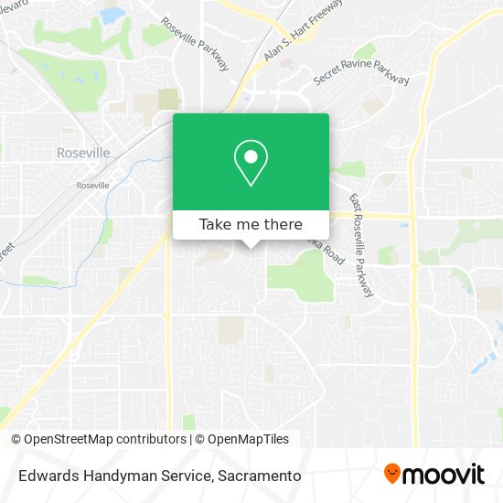 Edwards Handyman Service map