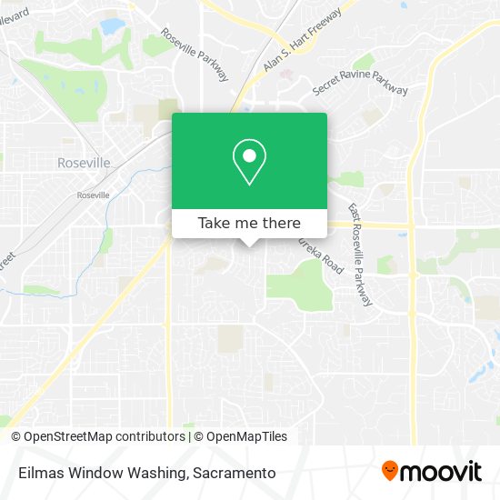 Eilmas Window Washing map