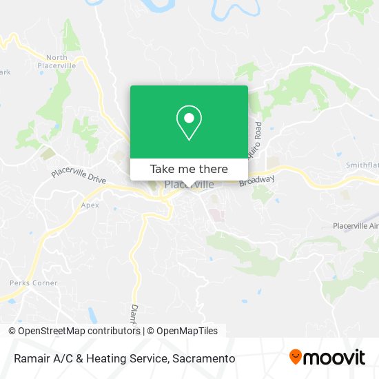 Ramair A/C & Heating Service map