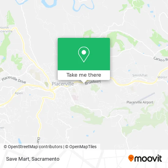 Save Mart map