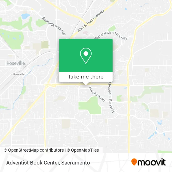 Adventist Book Center map