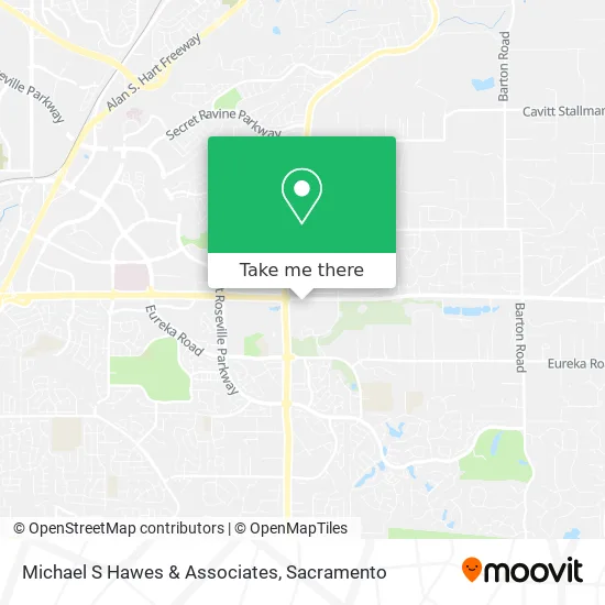 Michael S Hawes & Associates map