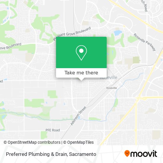 Preferred Plumbing & Drain map