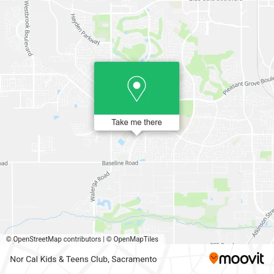 Mapa de Nor Cal Kids & Teens Club
