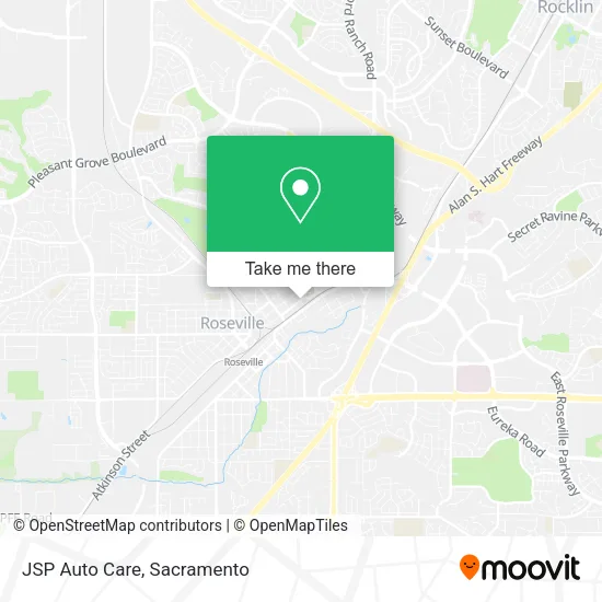 JSP Auto Care map