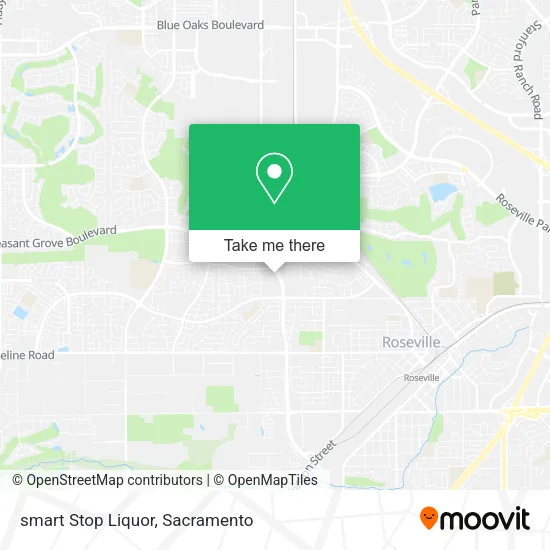 smart Stop Liquor map