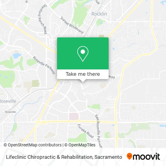 Lifeclinic Chiropractic & Rehabilitation map