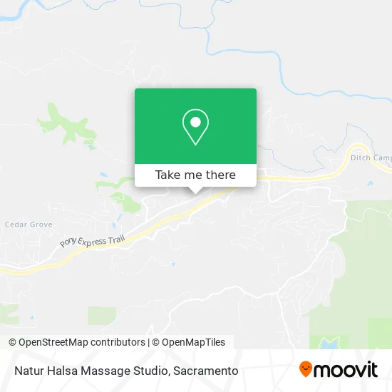 Natur Halsa Massage Studio map