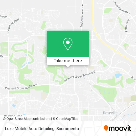 Mapa de Luxe Mobile Auto Detailing