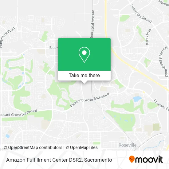Mapa de Amazon Fulfillment Center-DSR2