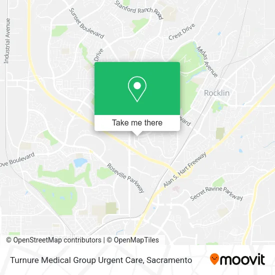 Turnure Medical Group Urgent Care map
