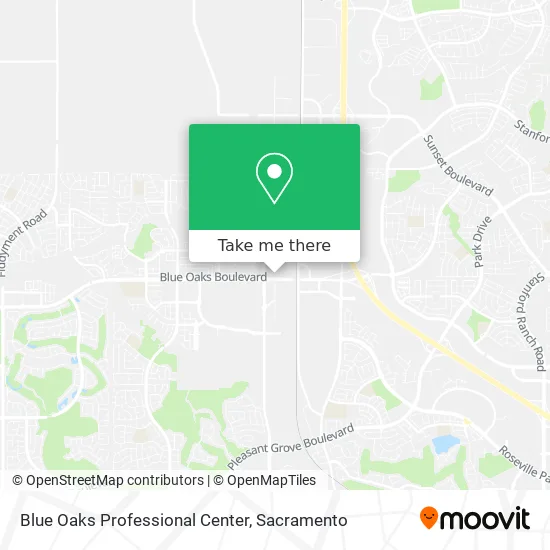 Mapa de Blue Oaks Professional Center