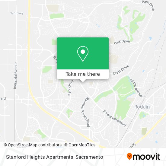 Stanford Heights Apartments map