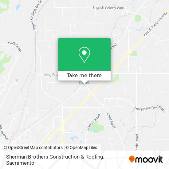 Mapa de Sherman Brothers Construction & Roofing