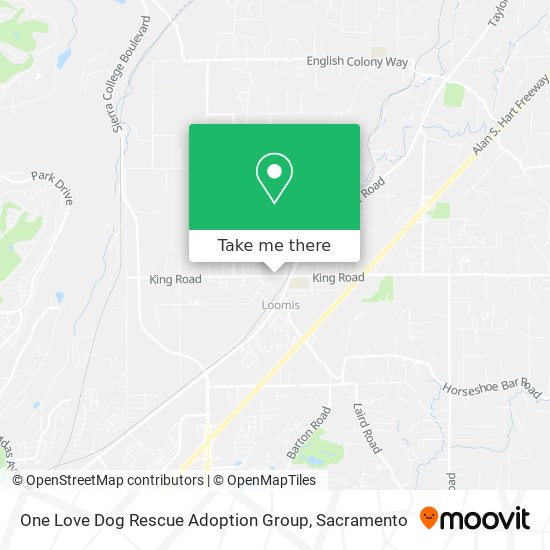 Mapa de One Love Dog Rescue Adoption Group