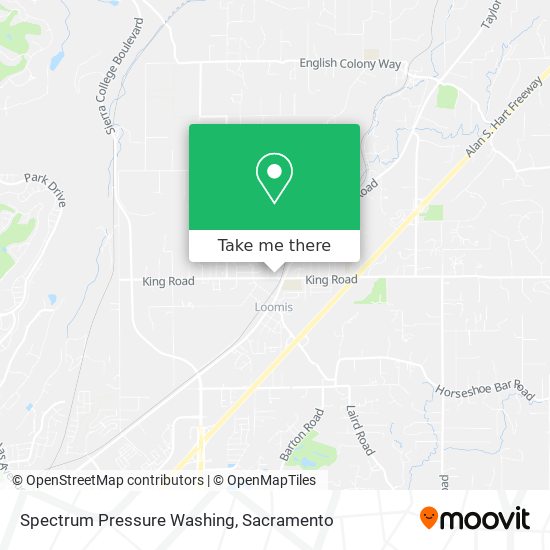 Spectrum Pressure Washing map