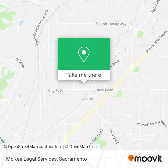 McKee Legal Services map