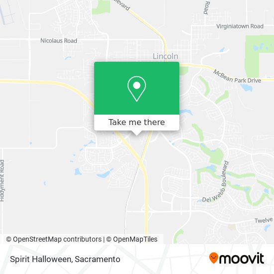 Spirit Halloween map