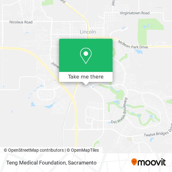 Teng Medical Foundation map