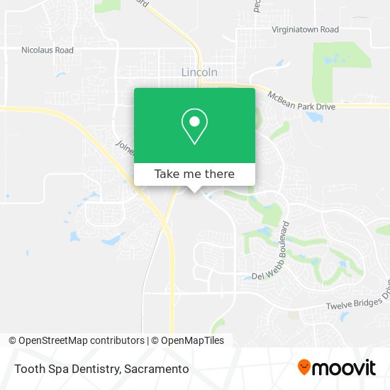 Tooth Spa Dentistry map