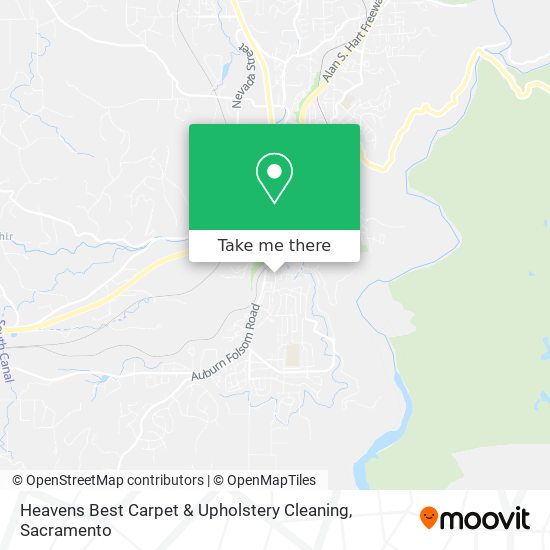 Heavens Best Carpet & Upholstery Cleaning map