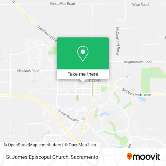 St James Episcopal Church map