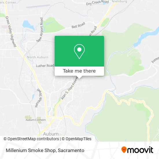 Mapa de Millenium Smoke Shop