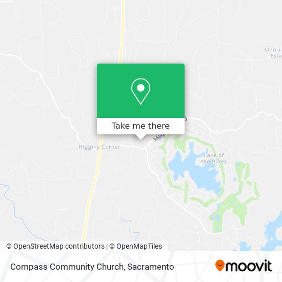 Compass Community Church map