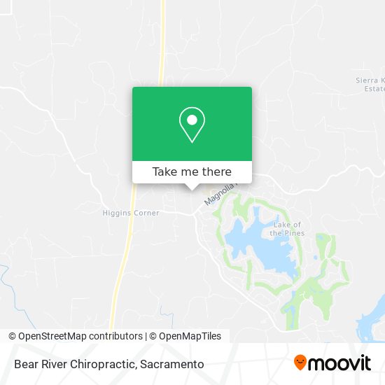 Bear River Chiropractic map