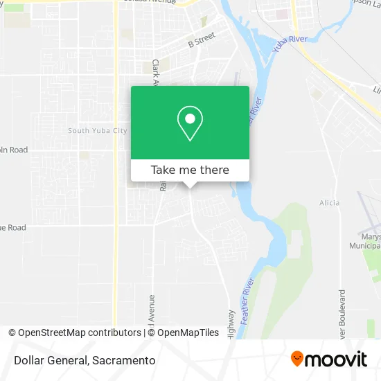 Dollar General map