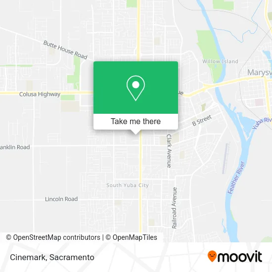 Mapa de Cinemark