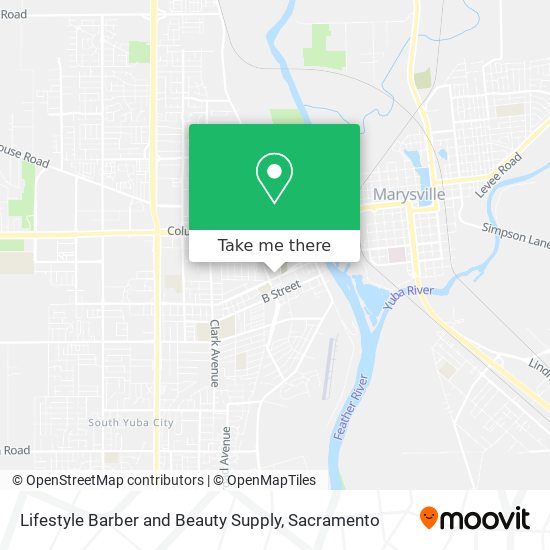 Lifestyle Barber and Beauty Supply map
