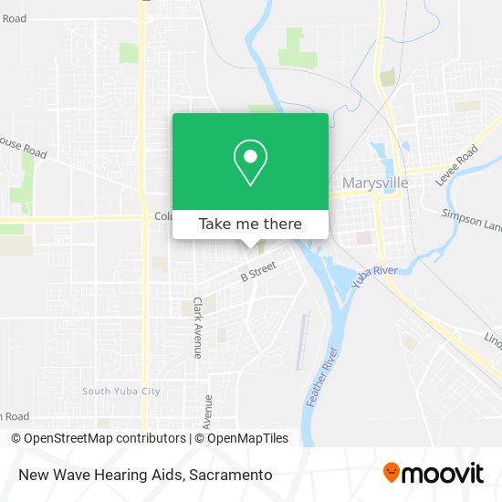 New Wave Hearing Aids map