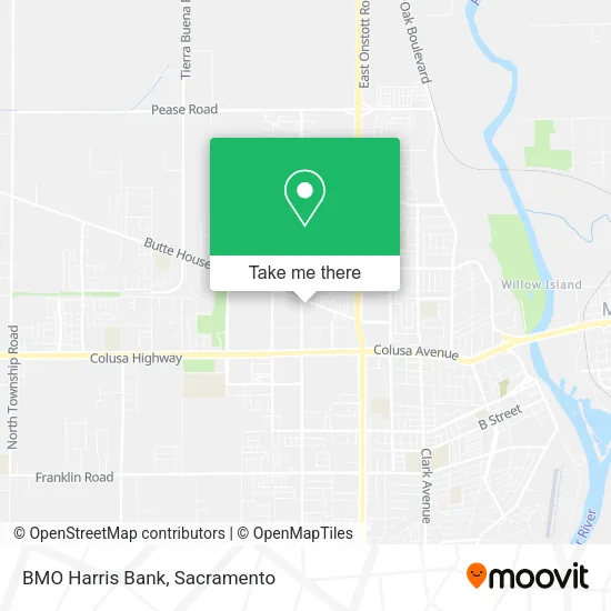 BMO Harris Bank map