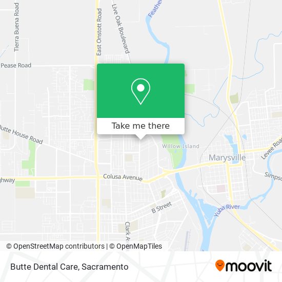 Butte Dental Care map