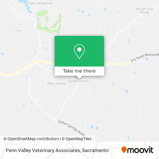 Penn Valley Veterinary Associates map