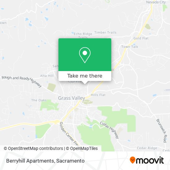 Berryhill Apartments map