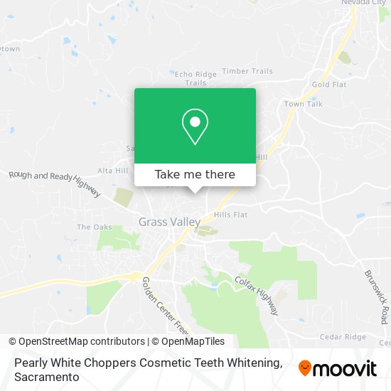 Pearly White Choppers Cosmetic Teeth Whitening map