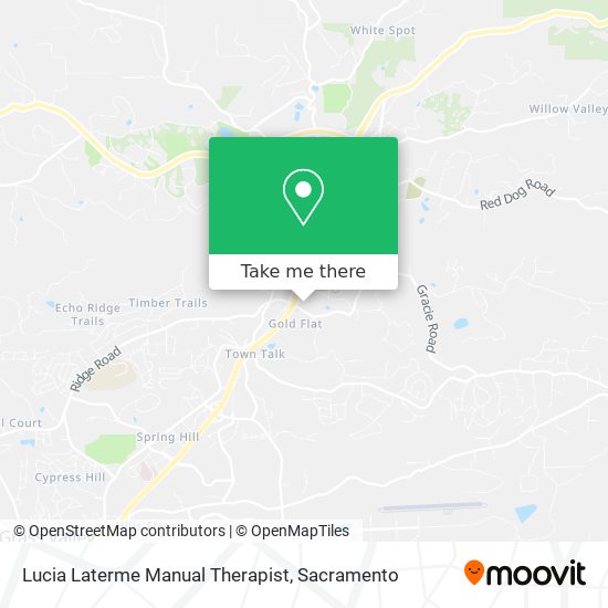 Lucia Laterme Manual Therapist map