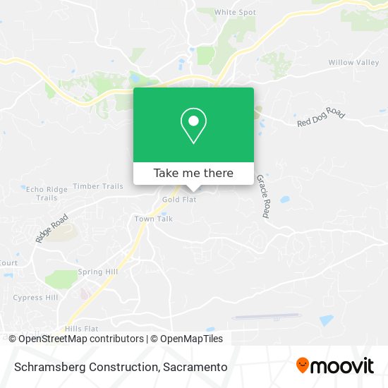 Mapa de Schramsberg Construction