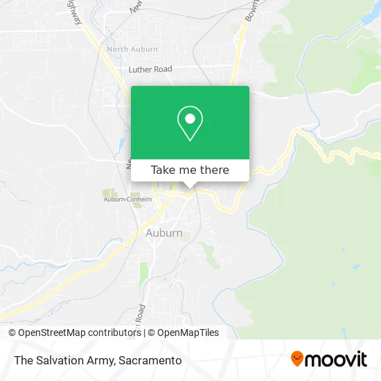 Mapa de The Salvation Army