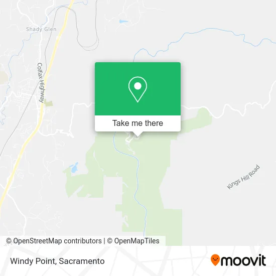 Windy Point map