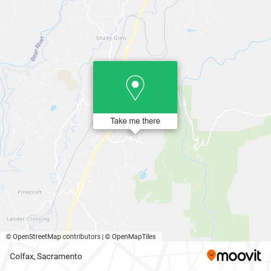 Mapa de Colfax