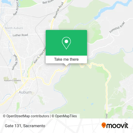 Gate 131 map