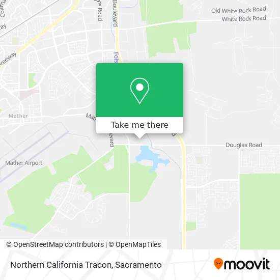 Northern California Tracon map
