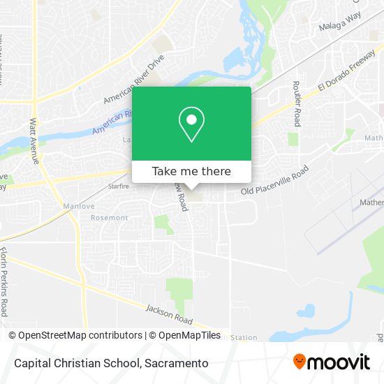 Mapa de Capital Christian School