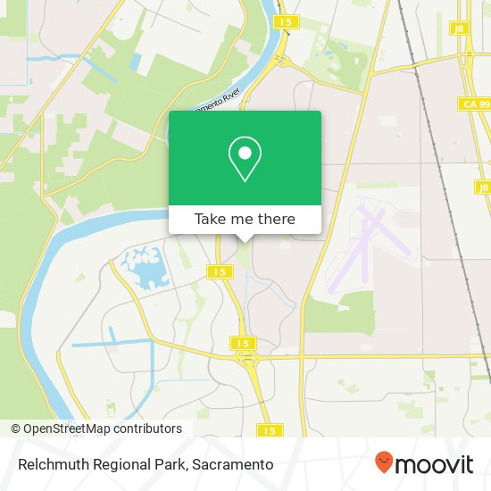 Relchmuth Regional Park map